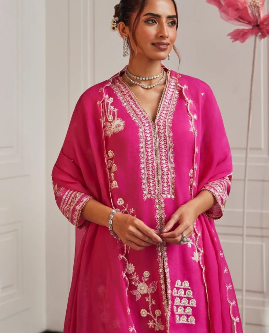 PINK - Fuchsia Fables-Palazzo Set